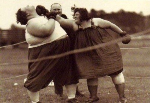 girlsattack:  Fat boxing 