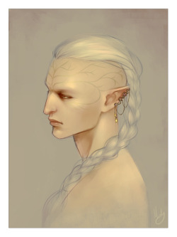 artemorte: Someone mentioned braids in the tags of that hairy Abelas art and it took me like 2 secs to start painting this just how weak am I 