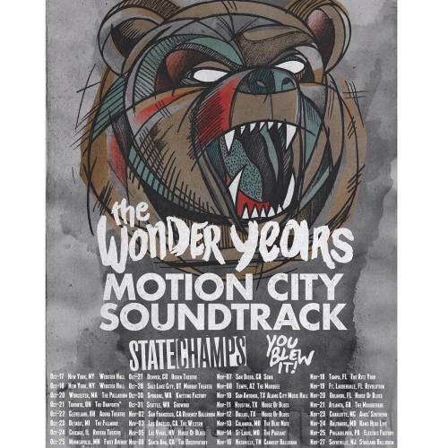 purenoiserecords: See @statechampsny on tour this fall supporting @thewonderyearsband @motioncitysou