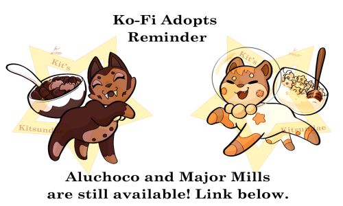 kitsiinabox: https://ko-fi.com/s/71e9ccf57c Not sure how active the Adopts community on tumblr is, b