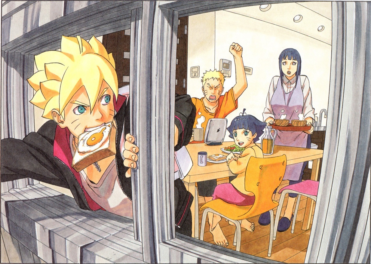 silenceechoes39:  Meal times with the Uchihas and Uzumakis.