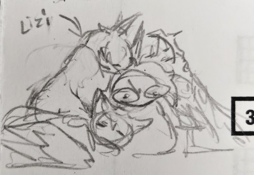 Some Traditional Doodles Of Lizi As I Get More Comfortable With Her Design That Quickly Led To An Adorable