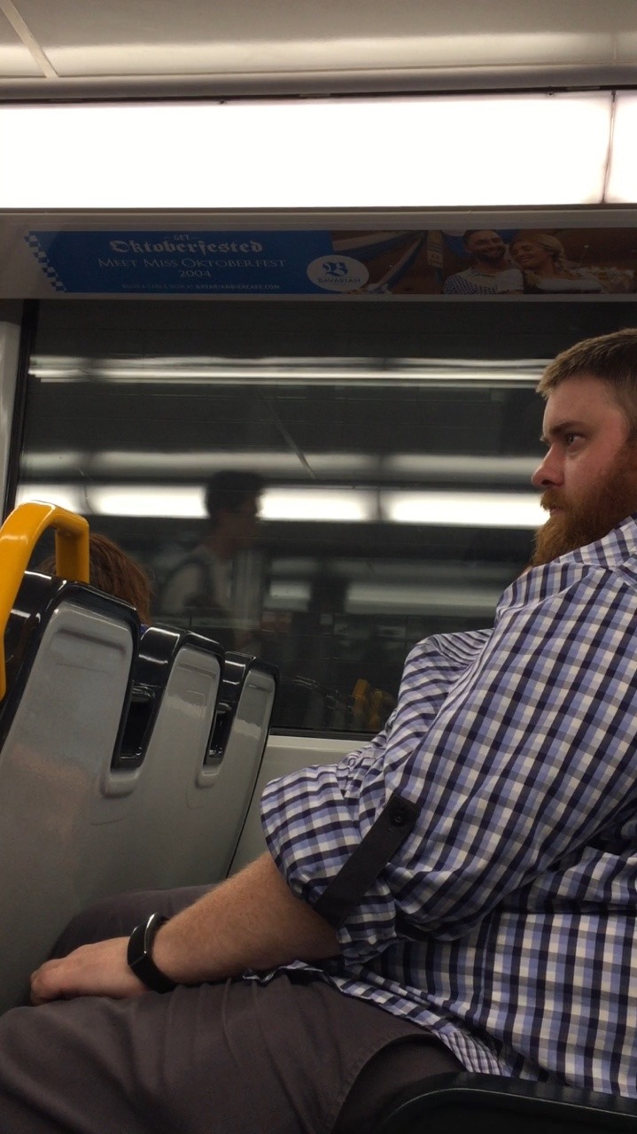 Snapped This Gorgeous Superchub On The Train He Was Hot Tumblr Pics