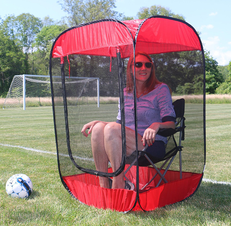 schwerergustav:laughingsquid:Screen Pod, A Personal Pop-Up Screen Tent That Provides Shade and Prote