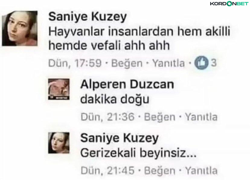 KORDONBET Saniye Kuzey...