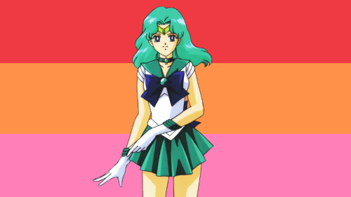 Michiru Kaiou / Sailor Neptune from Sailor Moon needs a kiss! Requested by anonymous
