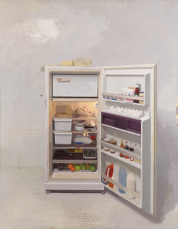 ce-sac-contient:  Antonio López García - New Refrigerator, 1991-94 Oil on canvas (240 x 190 cm) 