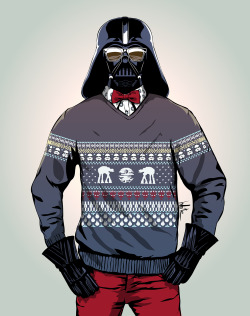 pixalry:  Hipster Darth Vader -Created by Olk White