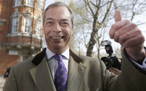 Just to prove his godlike status, Nigel starts pissing on a photographer, further taunting him with 