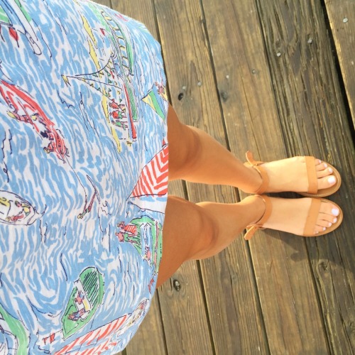little-miss-american: Summer in Lilly I HAVE THOSE SANDALS KINDREDS SPIRITS
