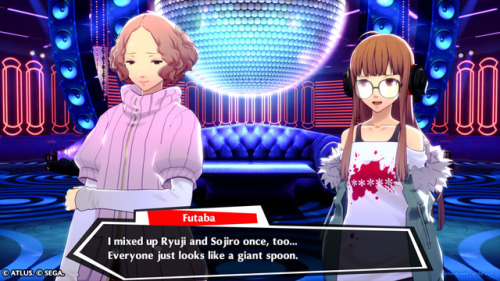 nintendowife: Futaba about her bad eyesight: “One time without my glasses, I called out to Mon