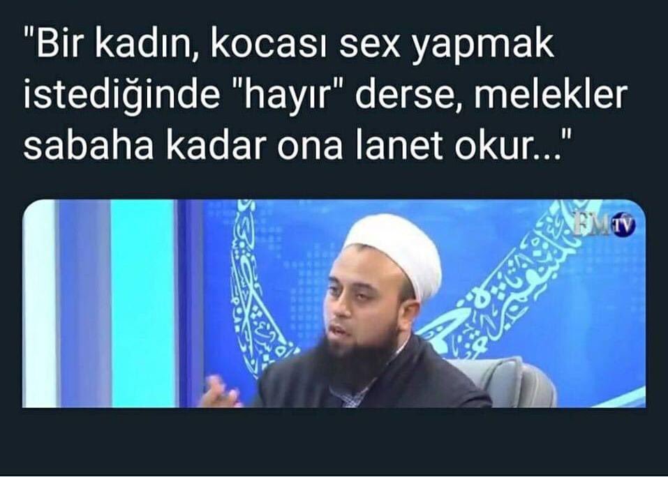 Bir kadın kocası seks...