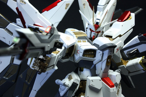 Five amazing strike freedom gundam custom otd : 1. GAT-X105B FP EX Devil de Strike Gundam Custom Bui