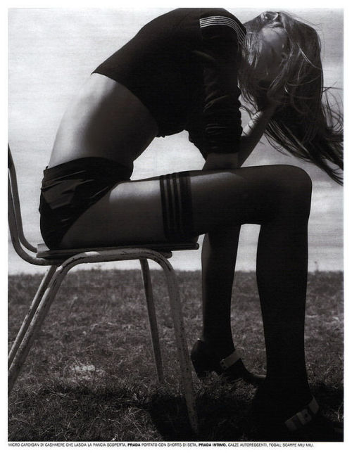  Angie Schmidt by Jan Welters for Marie Claire Italy April 2001 