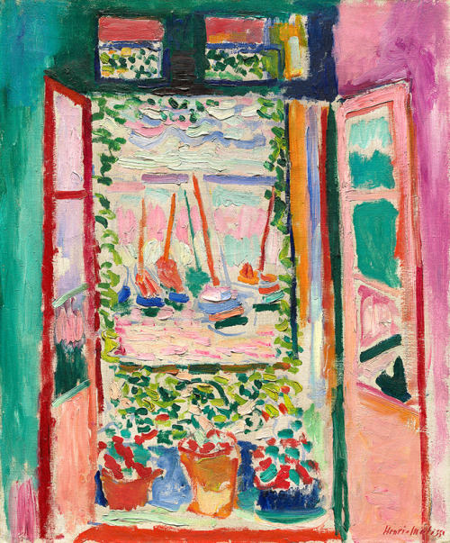Open window, Collioure; Henri Matisse.