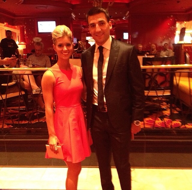 NHL WAGs — Patrice Bergeron and his wife Stephanie