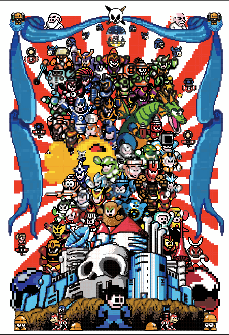 it8bit:  Mega Man XXV Anniversary Created porn pictures