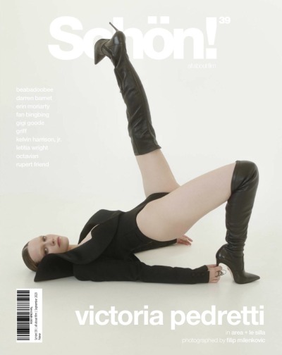 caroldanversenthusiast:Victoria Pedretti for Schön Magazine made several points
