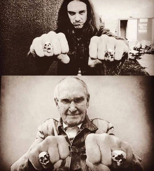 Cliff & Ray Burton (via Dave Mustaine)