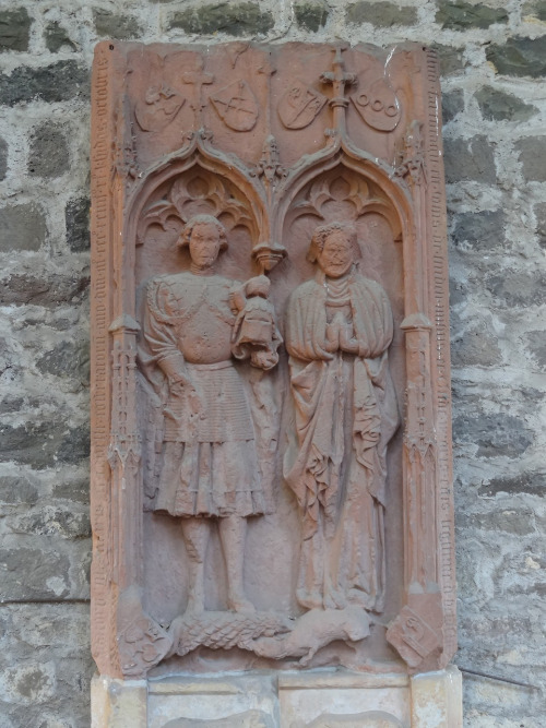 Effigies of Johann von Linden and his wife Guda von Bellersheim, 1394