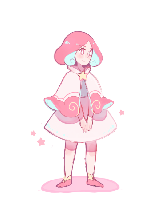 ieafy:Gemsona? Pink Opal (Pipol?) applies her focus into being a skilled apothecary, herbalist and a