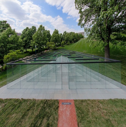 gasoline-station: Glass Labyrinth by Robert Morris On May 22 at Nelson-Atkins Museum of Art&rs