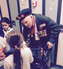 mountain–miss: omg-images:  My veteran grandpa was asked by a little girl if he would do it all again. He said, “Yes, for you.”  Oh my heart… 