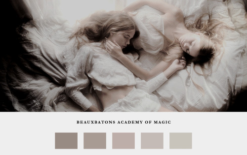 minayeons:@hogwartsonline — colour palettesBeauxbatons Academy of Magic is the French wizarding scho