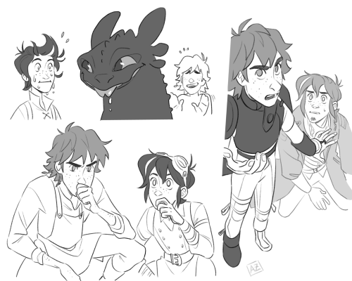For The Art Suggestions, Maybe Something With Hiccup Interacting With Varian? Like, Varian Showing Off