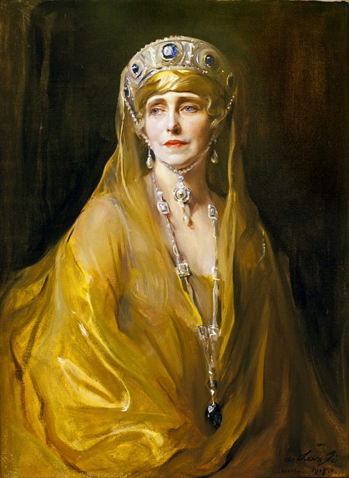 Queen Marie of Romania, née Princess Marie of Edinburgh, Philip de László, 1914