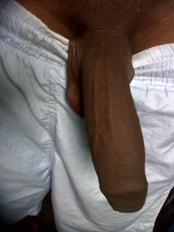 riskyblackmen:  Uncut beautiful black dick.  Give us the honor &amp; follow us on our new blog link below, and watch real black men in their full nature:   http://riskyblackmen.tumblr.com