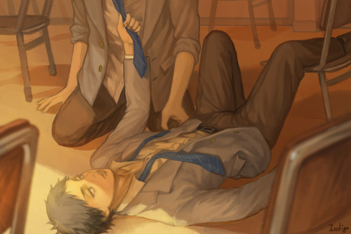 indigoit:  BokuAkaBoku in School 
