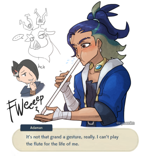 Adaman relatable in that he cant play a flute&hellip;.a dork