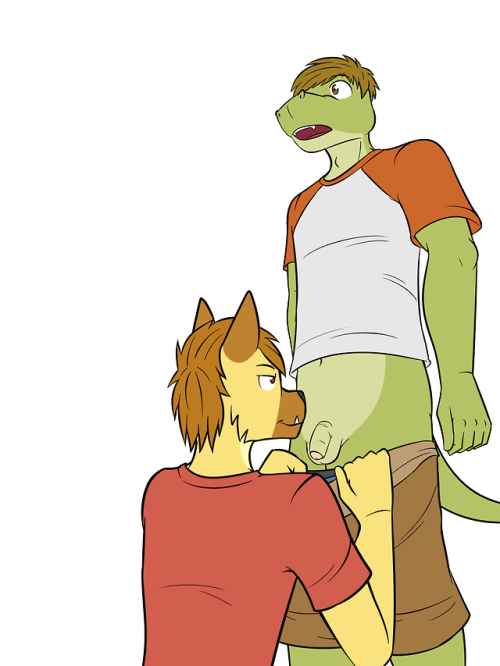 Fuzeyeen and GabrielGator porn pictures