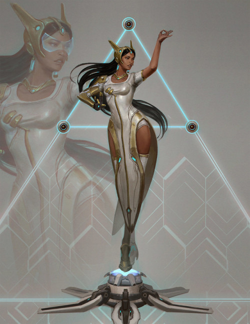Symmetra&hellip;  Gerry Arthurwww.artstation.com/artwork/2KVyA