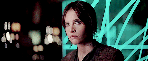 youffievalentine:    Felicity Jones and Diego Luna, in the ROGUE ONE: A STAR WARS STORY teaser     