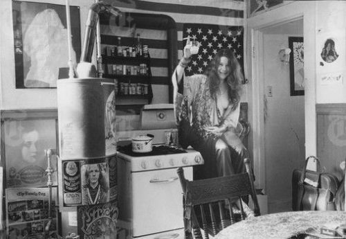 Janis in her apartment in 1968.