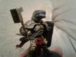 Rochasaurus-Draws: Took A Model Painting Class At The Local Warhammer Store. Great