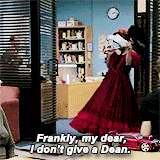 bethanyactually:   community meme: six running gags [1/6]  → Dean Pelton’s