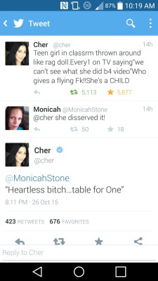 daniellemahri:  Cher is forever my favorite Twitter account