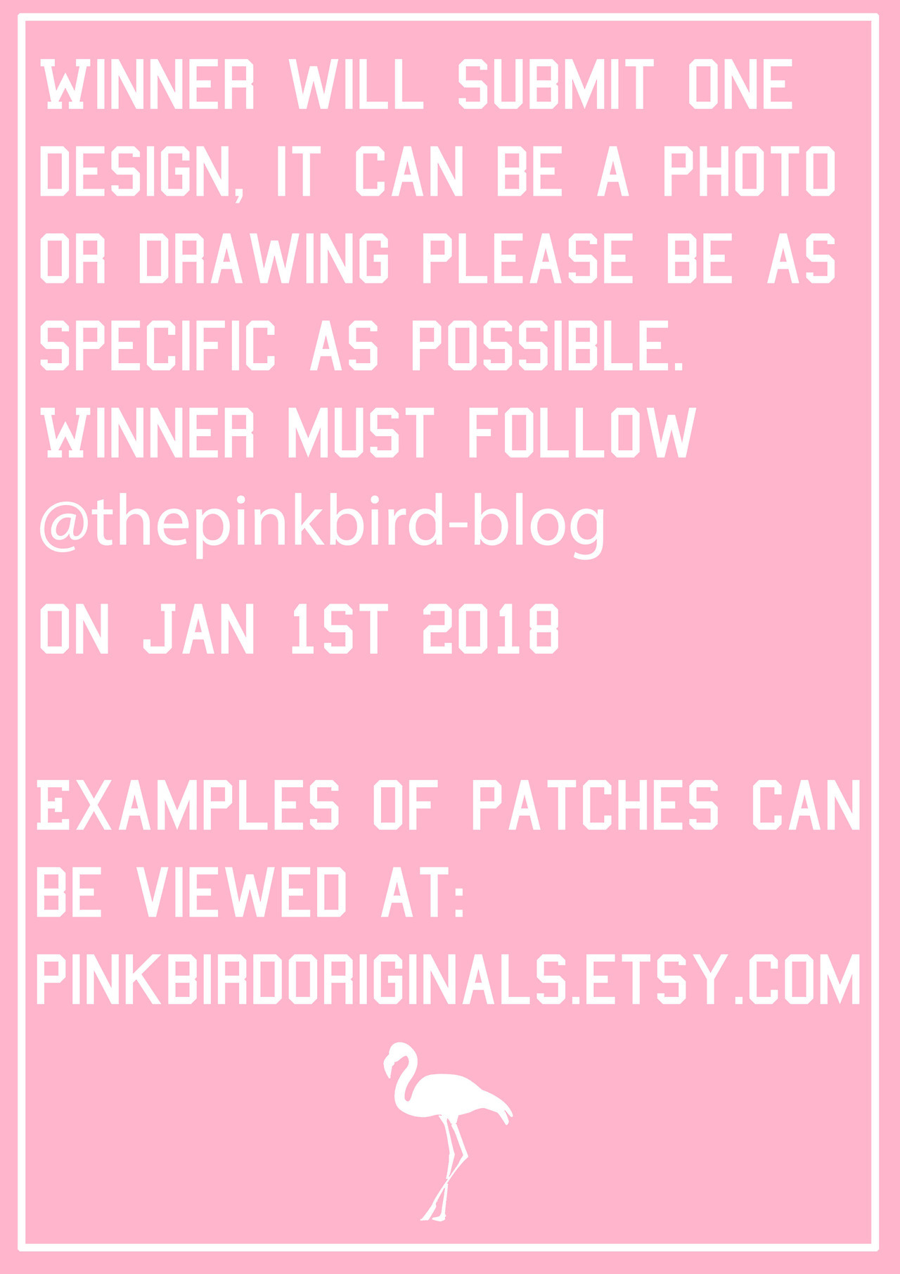 thepinkbird-blog:  To celebrate 1000 sales on Etsy I am doing a giveaway so you have
