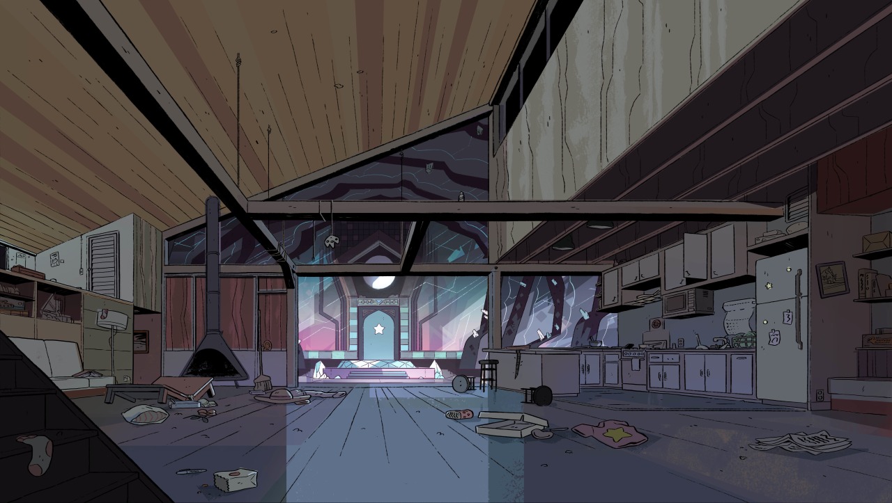 A selection of Backgrounds from the Steven Universe episode: Steven the Swordfighter