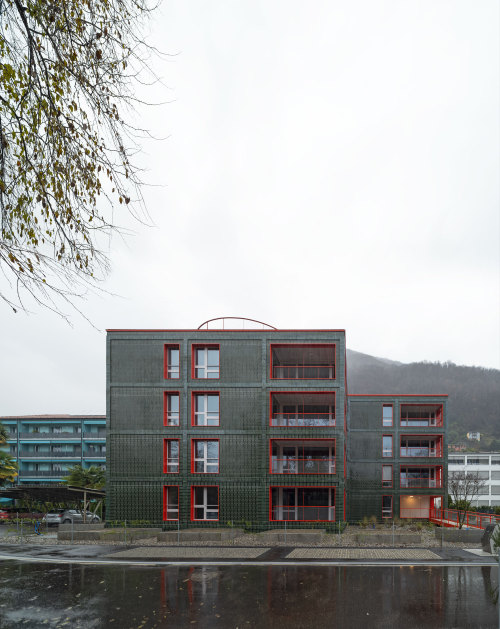 Buzzi studio d’architettura - Casa agli Orti social housing, Solduno 2019. Photos © Nicola Roma