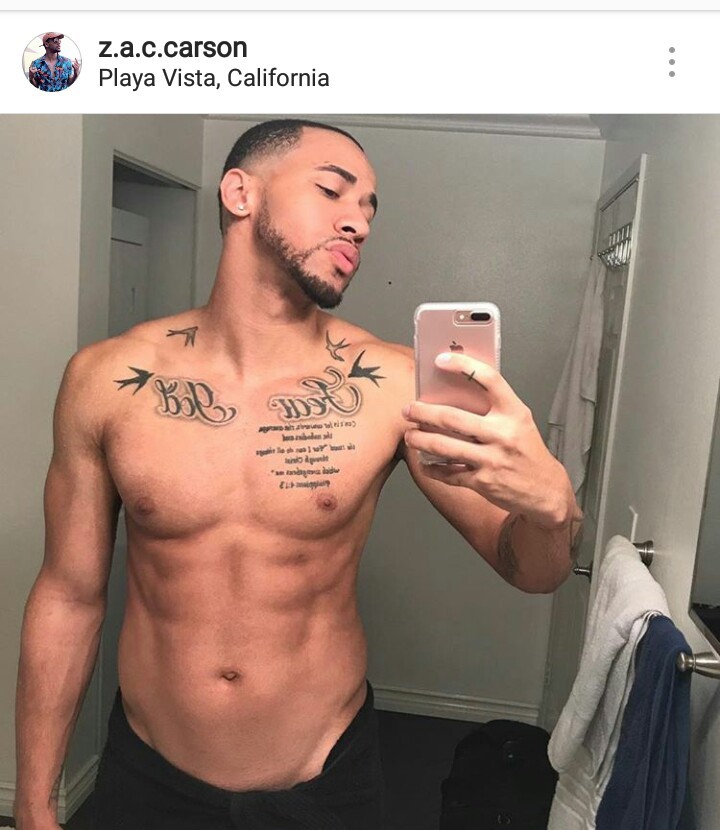 damnthatsjosh:  Someone Hacked Zac Carson’s IG &amp; Posted Nudes Of Him..