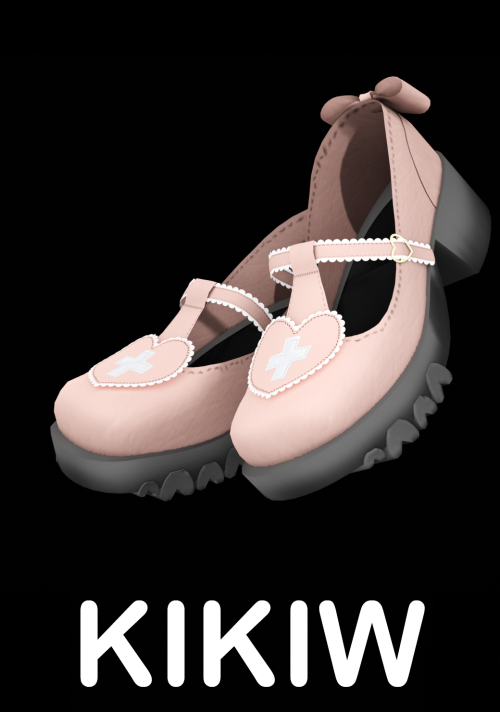 [KIKIW]Sweet Rescue_Square Toe Shoes *New mesh*5 colors*Base game compatible*Female*HQ textures*Cust