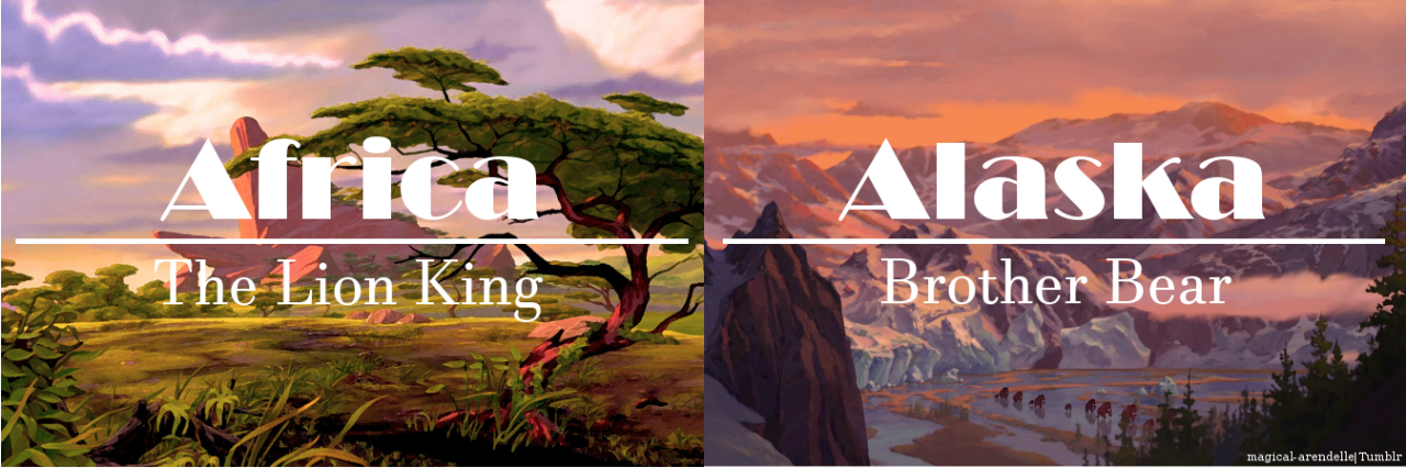magical-arendelle:  “I can show you the world“Disney   inspirational places