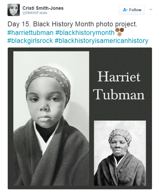 This 5-year-old's photo tribute to black history figures is so powerful