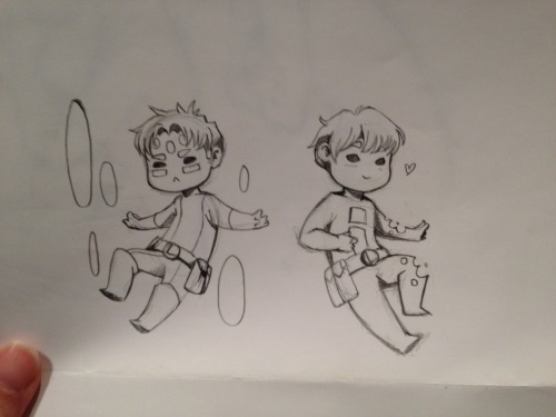 simplecontagious:little legionnaires chibis I was going to make into keychains because I am trash