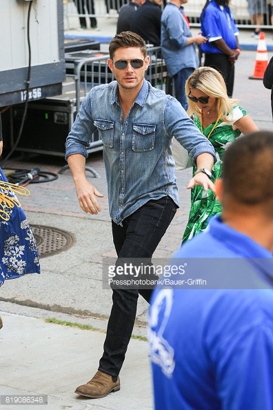 justjensenanddean:  Jensen Ackles is seen at ‘Conan’ at Comic Con on July 19, 2017 in San Diego, California. 