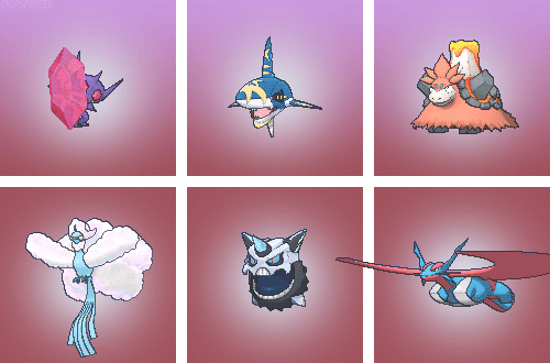 chipsprites:   All current Mega (&amp; Primal) Pokémon [x] [more]  
